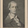 Schiller in Jahre 1781. Gemalt von Porträtmaler Höslinger. Original im Besitz des Herrn Adolph Loehle in München. Nach einer Originalphotographie mit Genehmigung der k. bayer. priv. Kunstanstalt Piloty & Loehle in München reproduziert.