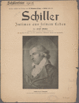 Schiller im 35. Lebenjahr, Nach einer bisher unveröffentlichten Kreidiskizze von L. Simanowiz.