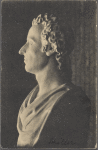 F.A. Ackermann's Kunstverlag, München. Serie 116c. (12 Karten)--Nr. 1660: Schiller, Büste von Weisser.