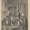 Schiller sitting for his bust to the sculptor, Dannecker.