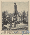 A great poet honored--Schiller monument recently unveiled at Como Park, St. Paul, Minn., by the German Societies of the Twin Cities.--Randolph R. Johnston, Minnesota.