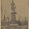 Schiller=Denkmal im Fairmount Park in Philadelphia (Gewidmet von Sanstatter Bolksfestberein A.D. 1886.)