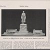 Entwürfe zu einem Schiller=Denkmal für Dresden. 4. Modell von Peter Pöppelmann (zweiter Preis).
