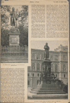 Das Schiller-Denkmal in Marbach von Ernst Friedrich Rau. (Errichet 1876.) ; Das Schiller=Denkmal in Wein von Johannes Schilling. (Errichtet 1786.)