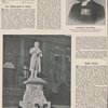 Das am. 9. Mai enthüllte Schiller=Denkmal in Wiesbaden. Modelliert von Prof. Joseph Uphues.