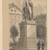 Statue of Schiller in Frankfort.