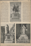 Das Goethe=Schiller=Denkmal in Weimar. Von E. Rietschel