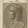 Cover, with profile of Friedrich Schiller