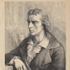 Friedrich v. Schiller. Nach einer Zeichnung von E. Hartmann.