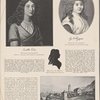 Charlotte von Lengefeld. Ölgemälde von L. Simanowitz. Weidergabe einer Originalphotographie ; Karoline von Lengefeld ; Charlotte von Schiller. Silhouette mahrscheinlich aus dem Jahre 1784 ; Schillers Garten und Gartenhaus bein Jena. Gezeichnet von Goethe im März (26.?) 1819.