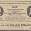 Luise Schiller Gezeichnet von ihrer Schwester Christophine Original im Besitz d. Urenkelin Luises, Frau Kiessling in Möckmühl ; Portrait auf einer Brosche, die Lotte Schiller zu trgen pslegte. Original im Besitz der Frau A. Lanz in Mannheim.