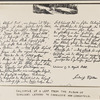 Fac-simile of a leaf from the album Schiller's letters to Charlotte von Lengefeld