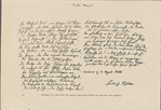 Fac-simile of a leaf from the album Schiller's letters to Charlotte von Lengefeld.