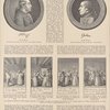 H.P. Sturz. Gezeichnet von Ganz, gestochen von C.G. rasp. (Oberer Abschnitt, verkleinert.) ; F.W. Gotter. Gezeichnet von Rauksdorf, gestochen von Uhlemann. (Inneres Medalllion.) ; Häusliche Scene zwischen dem bierdern, aber rauhen Oberförster un seiner redseligen Frau ; Wiedersehen zwischen Anton und Friederike in Gegenwart seiner Mutter und Amtmanns Kordula ; Die Oberförsterfamilie, inhre Freunde und Friederike bei Empfang der Nachdricht non Antons Verhaftung ; Oberförters der Pfarrer und de Schulze beschliessen das Jestmahl mit Claudius' Rheinweinliede.Vier Kupserstiche von Chodowiecki zu Ifflands ländlichem Sittengemälde in fünf Aufzügen: "Die Jäger" aus dem Berliner genealog. Kalender auf 1787; Engelmann, Chodow. 559. (Bildnis un Rollendarstellungen von Iffland besinder sich in der Abeilung "Deustsches Schauspielwesen" Seite 354.)