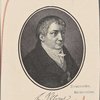 Friedrich von Schlegel. Gezeichnet von Auguste von Buttlar, gestoachen von J. Armann.--Auschnitt.
