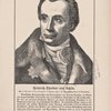 Heinrich Theodor von Schön. Geb. d. 20. Jan. 1773 zu Löbegallen in Lithauen, gest. d. 22 Juli 1856 zu Arnau bei Königsberg.