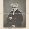 Arthur Schopenhauer: from a photograph by Jean Schäfer, Frankfurt, 1854. Specimen illustration from "Das XIX. Jahrhundert in Bildnissen." Published by Berlin Photographic Company, New York.