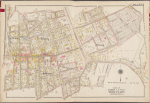 Westchester, V. 1, Double Page Plate No. 1 [Map bounded by Park Ave., Ross St., Harrison St., Underhill Ave., Westchester North St., Bloomingale Rd., Greene Pl., Maple Ave., NY Post Rd., Fisher Ave., Bank St.]