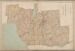 New York State, Double Page Plate No. 27 [Map of Oswego, Cayuga, and Onondaga Counties]