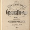 The new century atlas of Greater Buffalo. Vol. 3. Suburban Section. Century Atlas co., Philadelphia, 1915.