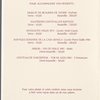 Dessert menu, Moulin