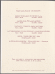 Dessert menu, Moulin
