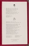Daily menu at Chez Josephine