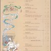 Dinner and Wine and Birthday menu, Benoit