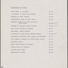 Luncheon menu, Library