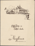Wednesday luncheon menu, The Mayflower Coffee Shop and Coffee Deck