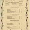 Lunch and dinner menu, J.C's