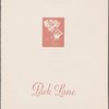 Sunday Mother's Day brunch menu, Park Lane