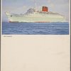 Undated menu, Cunard