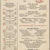 Breakfast menu, Hotel Gramercy Park