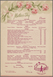 Sunday Mother's Day dinner menu, Hotel Gramercy Park