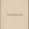 Thursday Thanksgiving dinner menu, The Carlyle