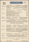 Wednesday lunch menu, The Waldorf-Astoria