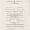 Sunday brunch menu, Park Lounge, at Park Lane