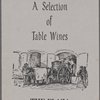 A Selection of Table Wines at The Plaza