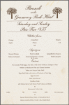 Saturday or Sunday brunch menu, Gramercy Park Hotel