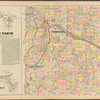 Monroe County, Double Page Plate No. 14  [Map of town of Perinton, Bushnell's Basin, Egypt]