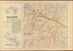 Monroe County, Double Page Plate No. 14  [Map of town of Perinton, Bushnell's Basin, Egypt]