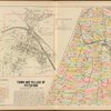 Monroe County, Double Page Plate No. 15  [Map of town of village of Pittsford]
