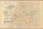 Monroe County, Double Page Plate No. 21  [Map of town of Mendon]