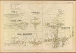 Monroe County, Double Page Plate No. 30  [Map of Bakers Sub. of E. part of Sand Bar lot., Union Hill town of Webster, Webster, W. Webster]