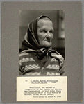 A Czecho Slovak grandmother at Ellis Island, 1926