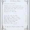 Daily menu, Le Bistro d'Hubert