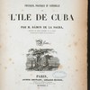 Histoire physique, politique et naturelle de l'ile de Cuba