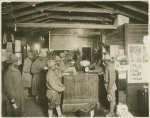 Stamp Counter'. Army Y.M.C.A. Building No. 1, Camp Travis, Texas.