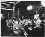 #266. Bible class, Army Y.M.C.A., Building No. 1, Camp Travis, Texas.